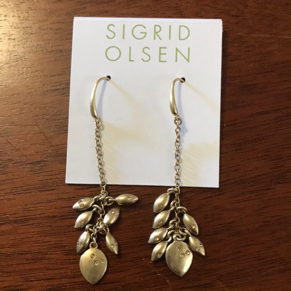 Sigrid Olsen Gold Tone Drop Earring